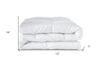 White King Microfiber Washable Microfiber Down Alternative Comforter  Warm Home View