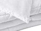 White Twin Microfiber Washable Microfiber Down Alternative Comforter  Warm Home View