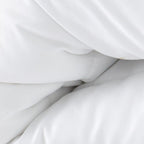 White Twin Microfiber Washable Microfiber Down Alternative Comforter  Warm Home View