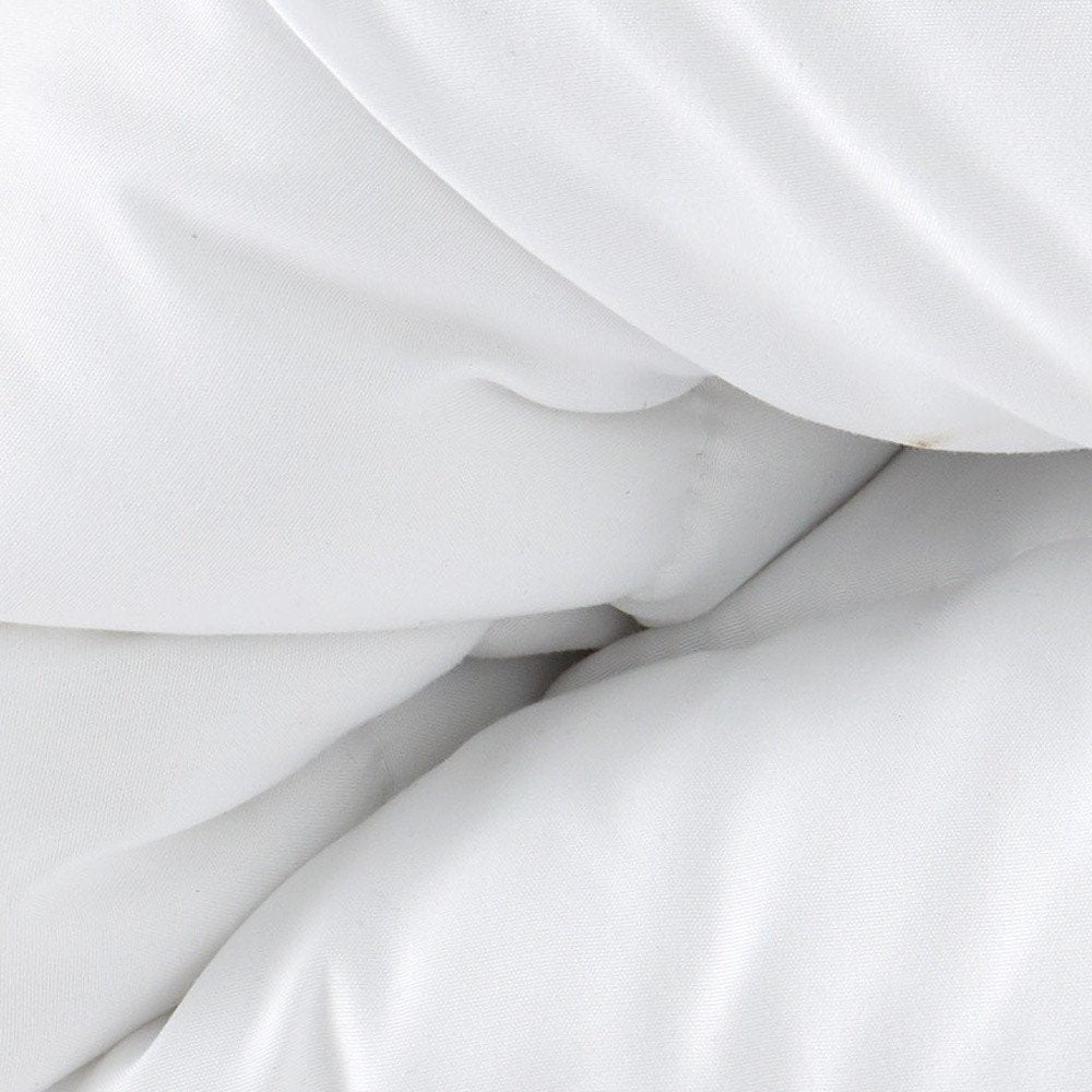 White Twin Microfiber Washable Microfiber Down Alternative Comforter  Warm Home View