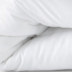 White Twin Microfiber Washable Microfiber Down Alternative Comforter  Warm Home View
