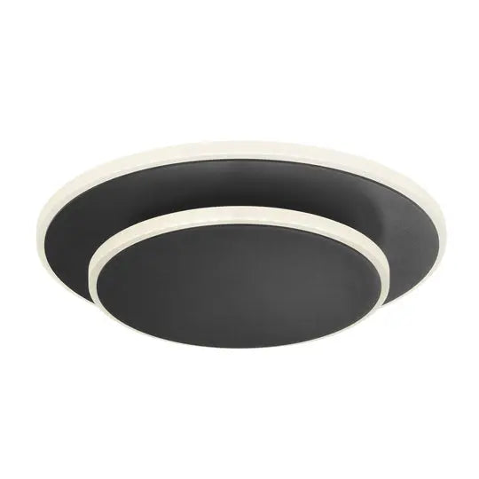 Luna Eclipse Two Circle Multiuse Lamp  // Black  Warm Home View