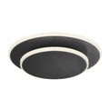 Luna Eclipse Two Circle Multiuse Lamp  // Black  Warm Home View