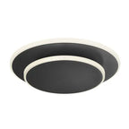 Luna Eclipse Two Circle Multiuse Lamp  // Black  Warm Home View