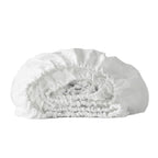 Ivory Linen King Fitted sheet  Warm Home View
