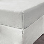 Ivory Linen King Fitted sheet  Warm Home View
