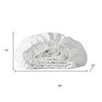 Ivory Linen King Fitted sheet  Warm Home View