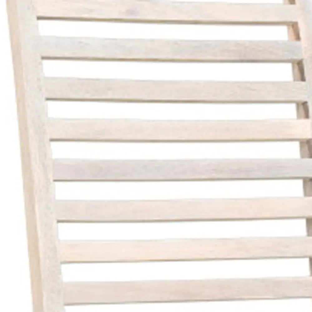 White Wood Ladder Back Dining Side Chairs - Set of 2  Warm Home View