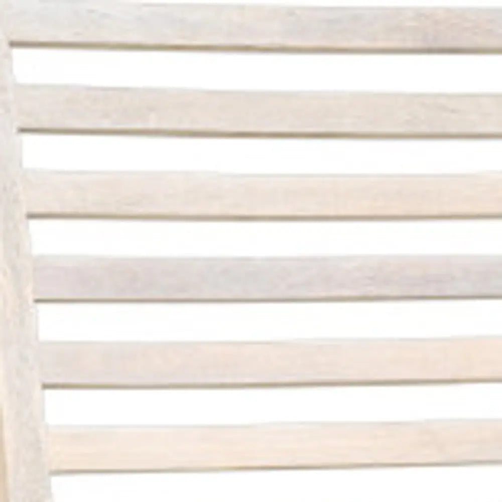 White Wood Ladder Back Dining Side Chairs - Set of 2  Warm Home View