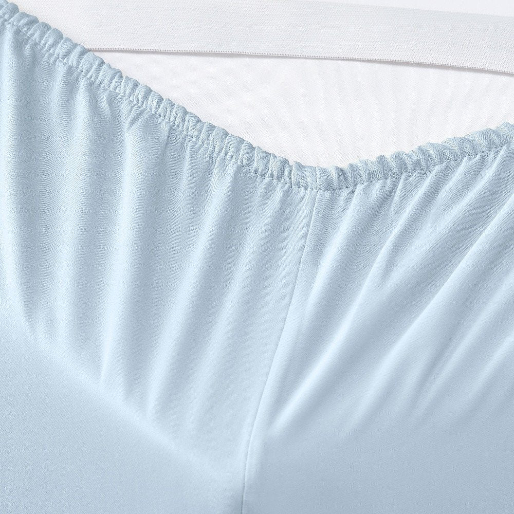 Six Piece Powder Blue Tencel Lyocell King Sheet Set  Warm Home View