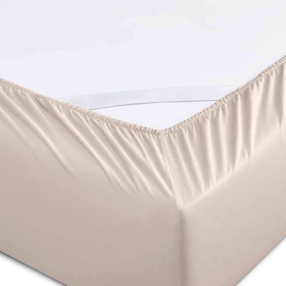 Six Piece Blush Tencel Lyocell King Sheet Set  Warm Home View