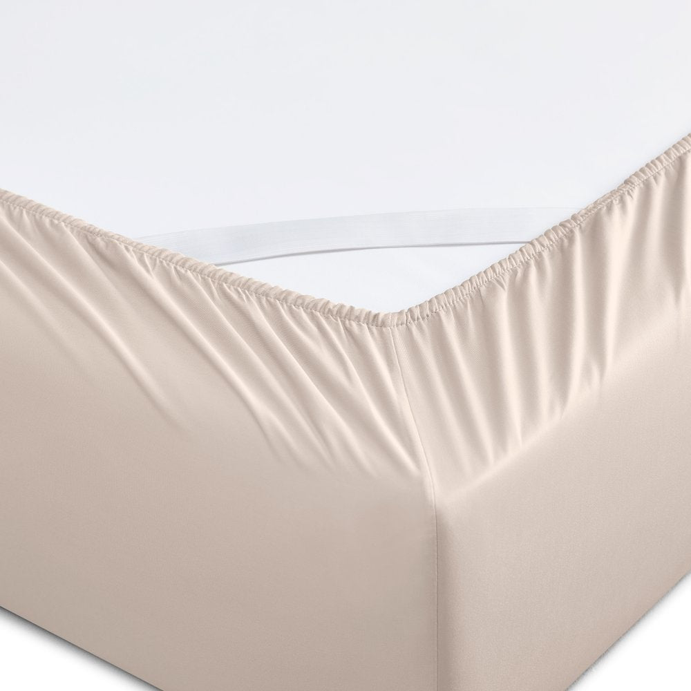 Six Piece Blush Tencel Lyocell King Sheet Set  Warm Home View
