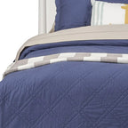 White Solid Wood King Bed - White Mahogany - 1 Piece  Warm Home View