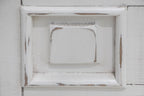 32" White Solid Wood Three Drawer Nightstand  Warm Home View
