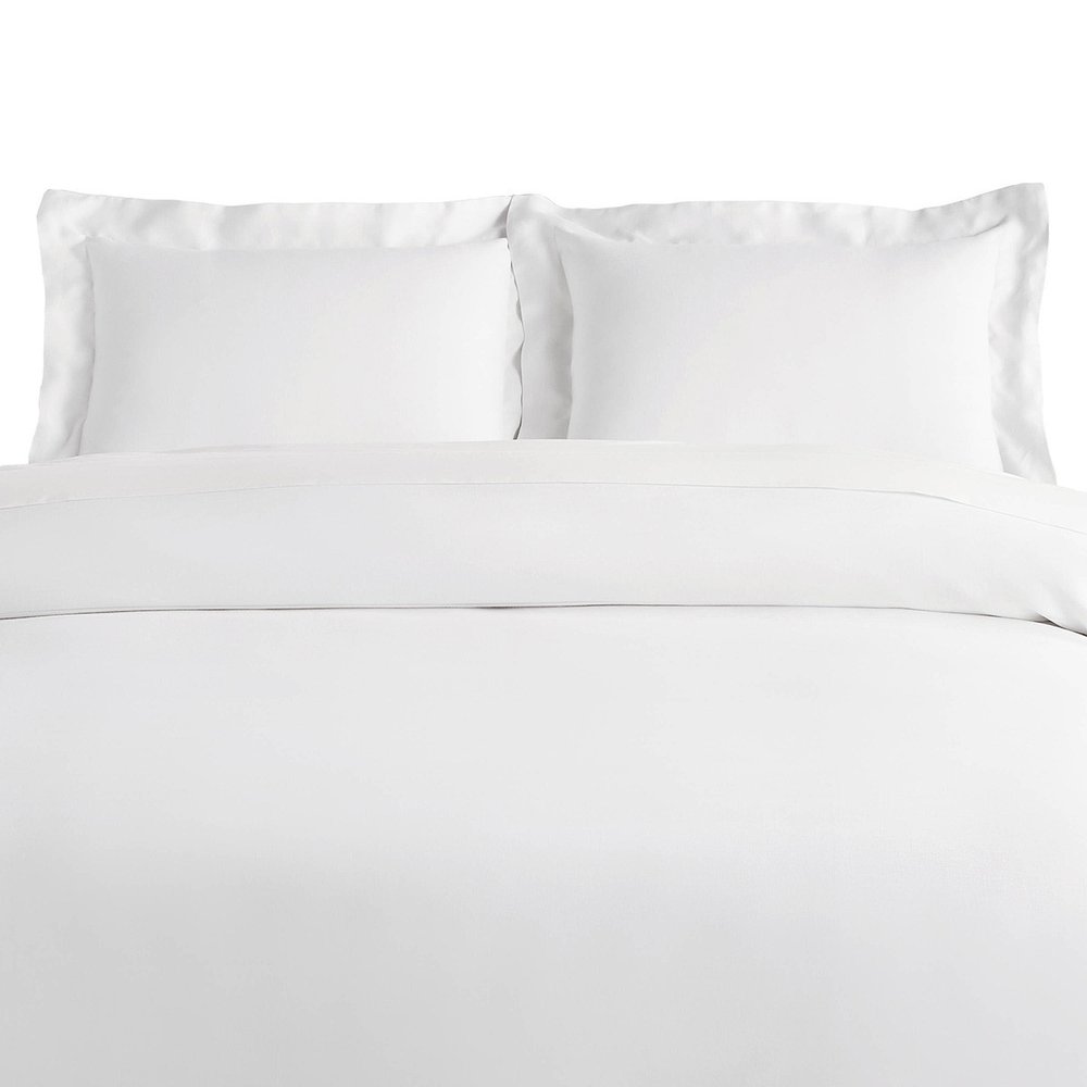 White Queen Rayon Washable Duvet Cover Set  Warm Home View