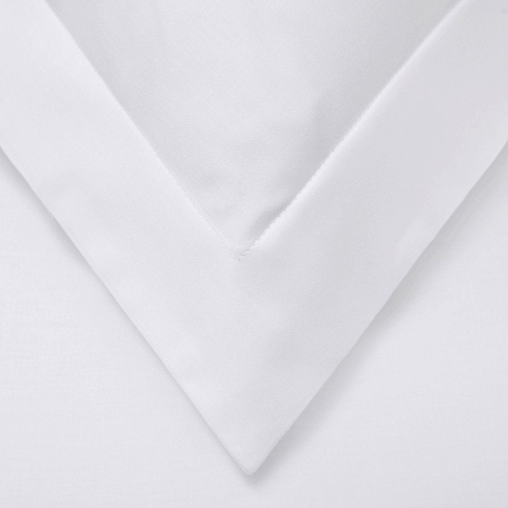 White Queen Cotton Blend 1000 Thread Count Washable Duvet Cover Set  Warm Home View