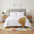 White King Cotton Blend 1000 Thread Count Washable Duvet Cover Set  Warm Home View