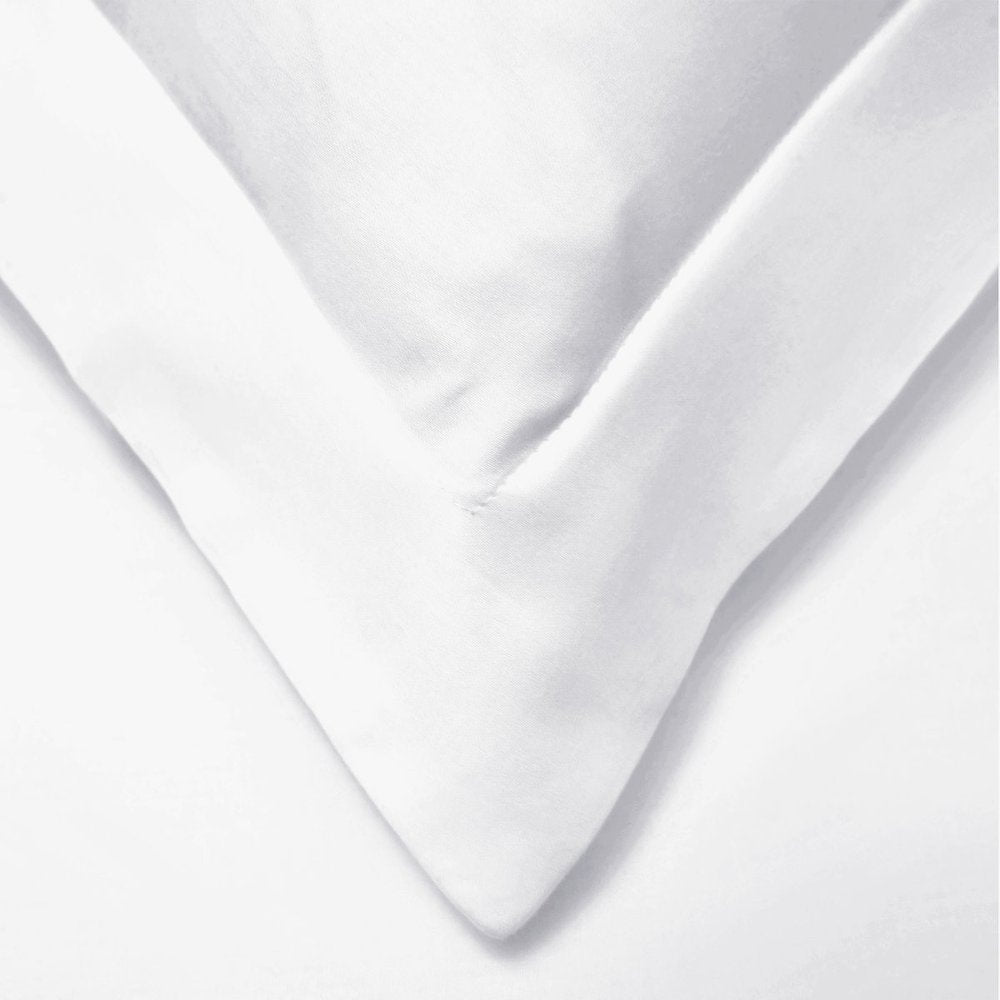White Queen Cotton Blend Washable Duvet Cover Set  Warm Home View