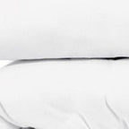 White Queen Cotton Blend Washable Duvet Cover Set  Warm Home View