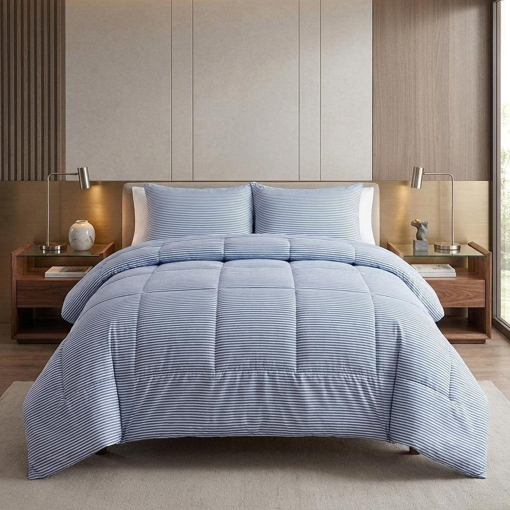 White King Cotton Washable Duvet Cover Set  Warm Home View