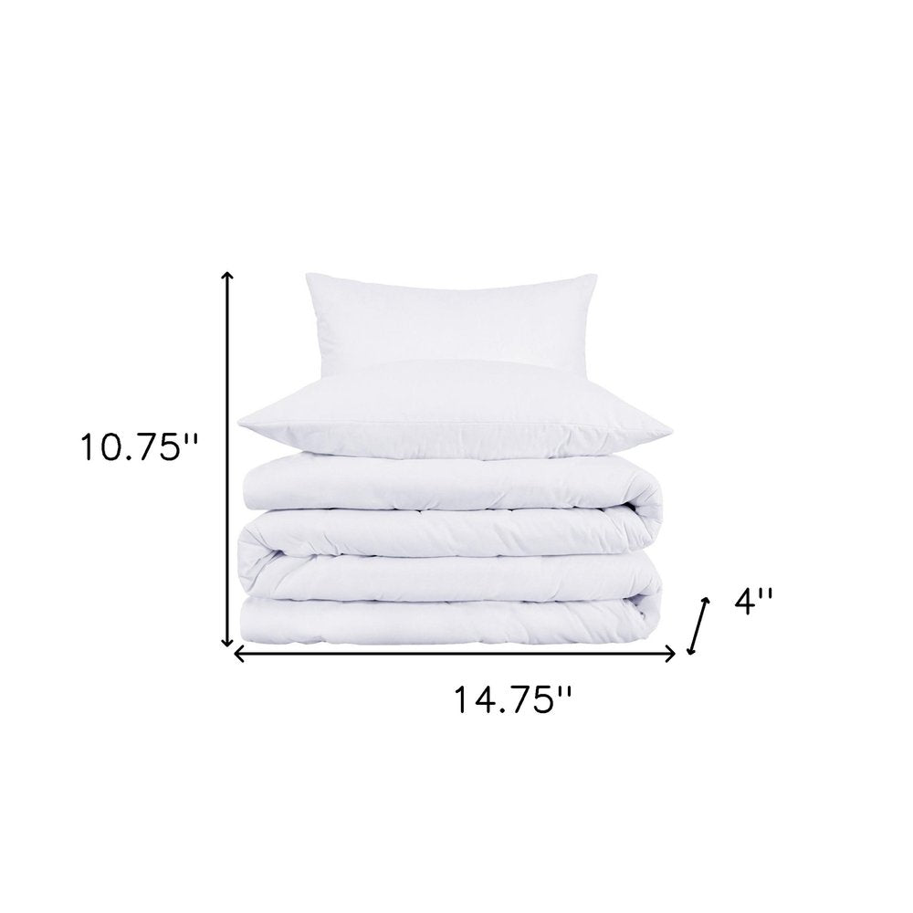 White King Cotton Washable Duvet Cover Set  Warm Home View