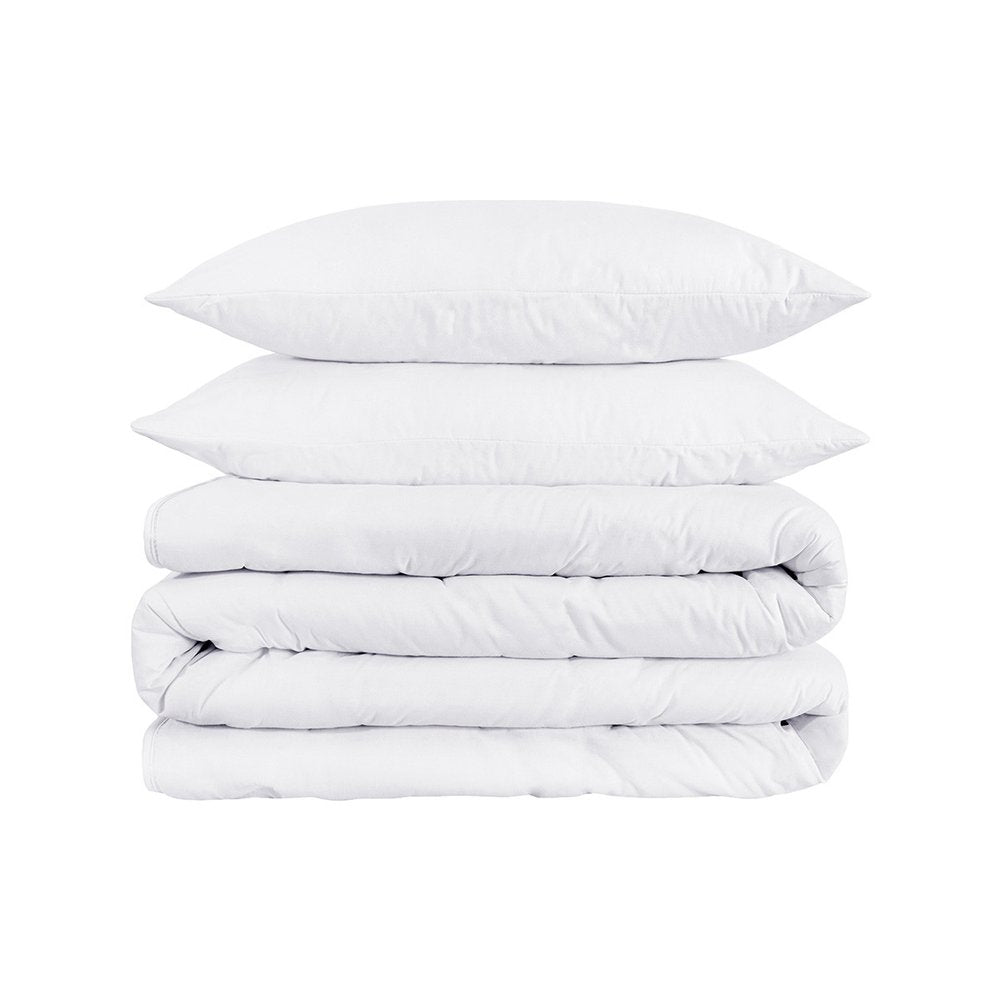 White King Cotton Washable Duvet Cover Set  Warm Home View