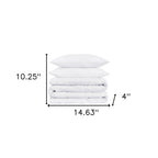 White King Cotton Washable Duvet Cover Set  Warm Home View