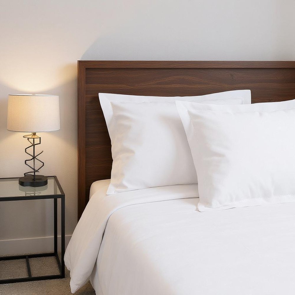 White Queen Cotton Washable Duvet Cover Set With Two Shams  Warm Home View