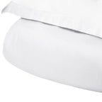 White Queen Cotton Washable Duvet Cover Set  Warm Home View