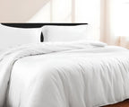 White King Cotton Blend 300 Thread Count Washable Duvet Cover Set  Warm Home View