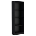Set of Two Black Wood Multi Tier Bookcases  Warm Home View