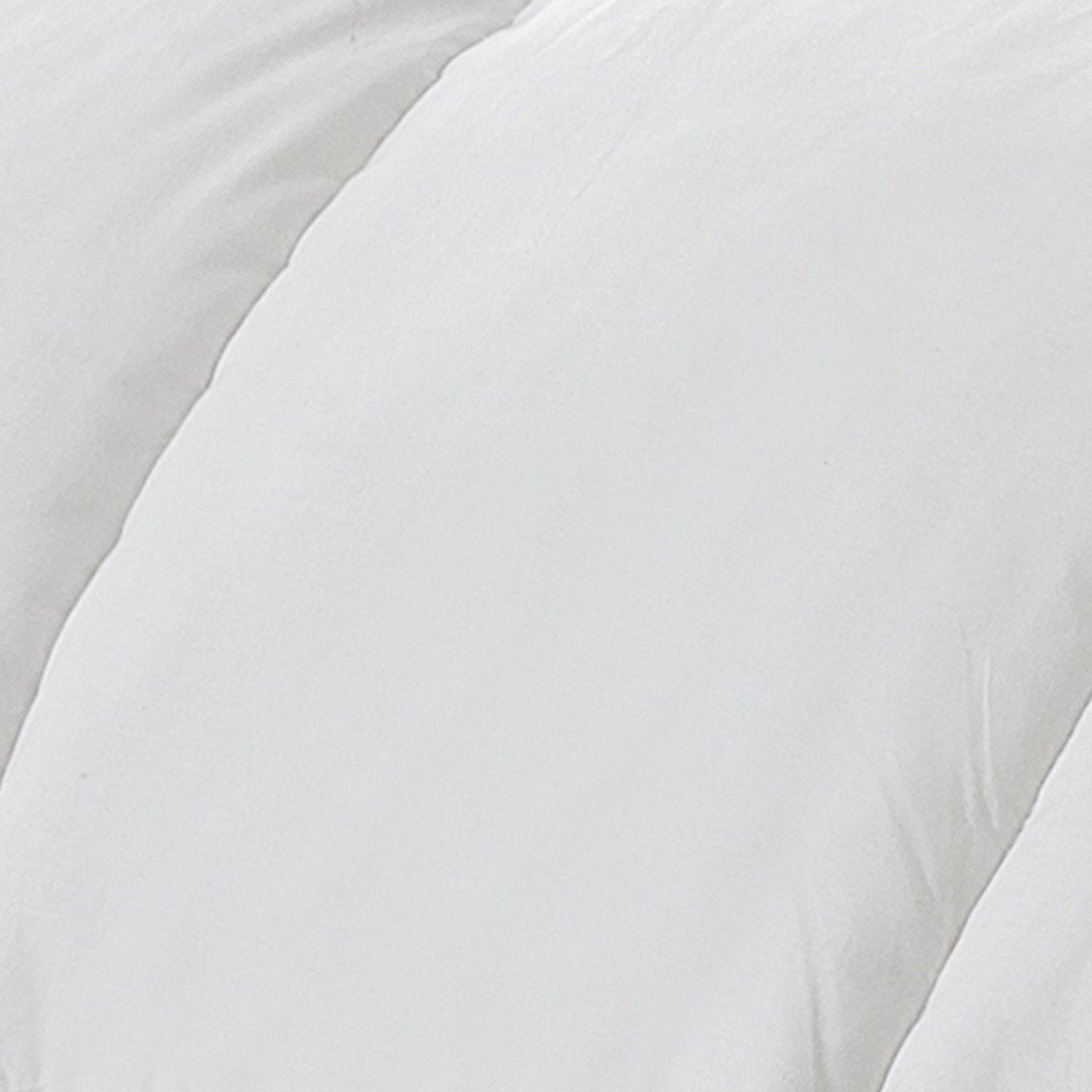 White Twin Fabric Spot Clean Goose Down Down Comforter  Warm Home View