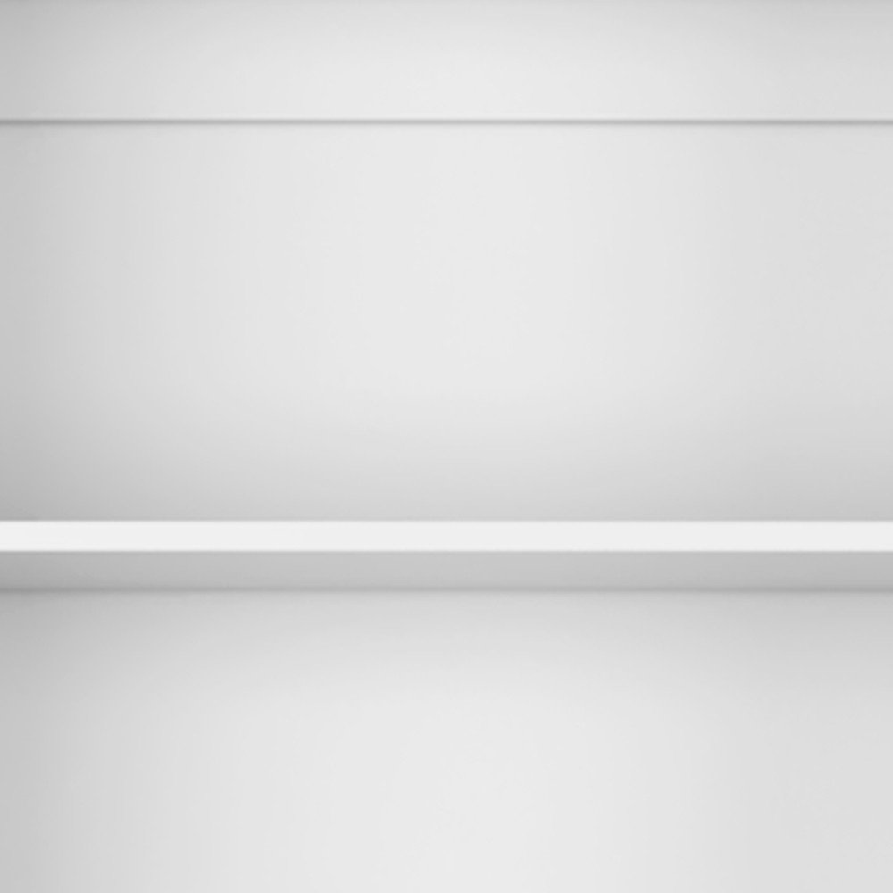 Set of Two White Wood Five Tier Modular Bookcase with Two Doors  Warm Home View