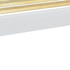 White Solid Wood Queen Bed - White Solid Pine - 1 Piece  Warm Home View