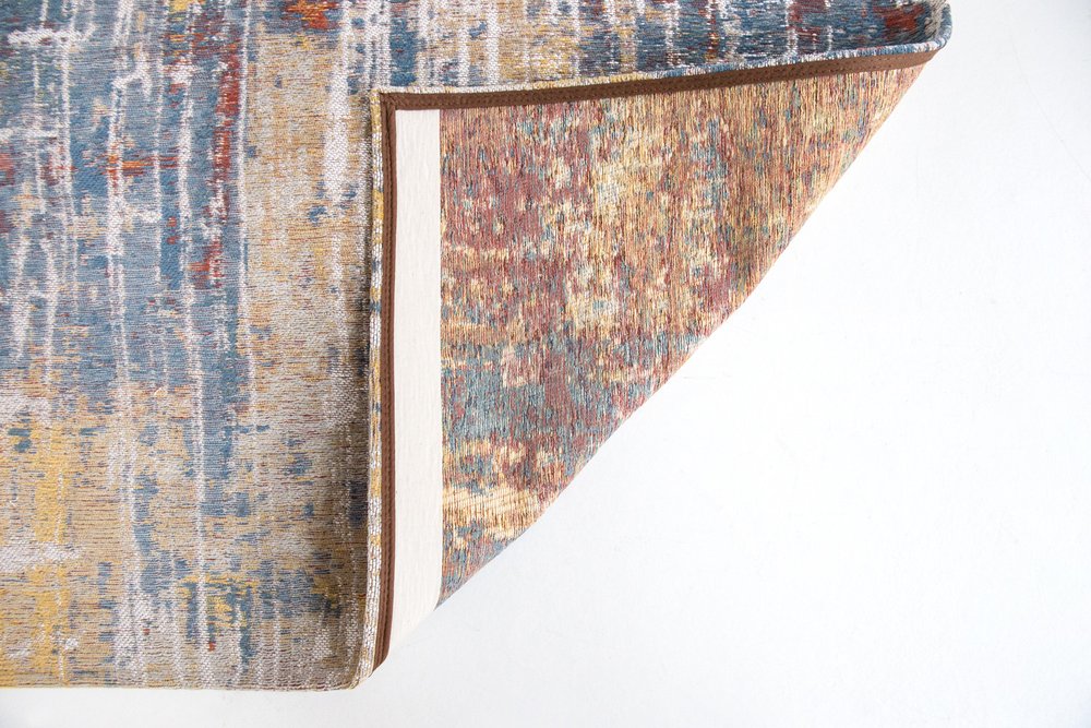 9' X 13' White Abstract Non Skid Area Rug  Warm Home View