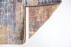 9' X 13' White Abstract Non Skid Area Rug  Warm Home View