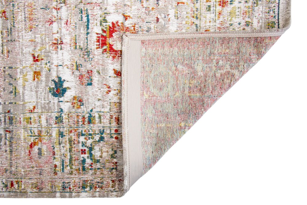 9' X 13' White Oriental Non Skid Area Rug  Warm Home View