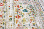 9' X 13' White Oriental Non Skid Area Rug  Warm Home View