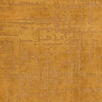 9' X 13' Yellow Abstract Non Skid Area Rug  Warm Home View