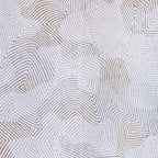 9' X 13' White Abstract Non Skid Area Rug  Warm Home View