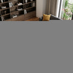 9' X 13' White Abstract Non Skid Area Rug  Warm Home View