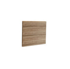 Natural Teak 20" Square Shower Mat  Warm Home View