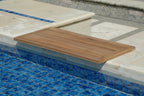 Natural Teak 39" Shower Mat  Warm Home View