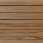 Natural Teak 39" Shower Mat  Warm Home View