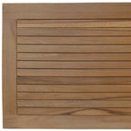 Natural Teak 39" Shower Mat  Warm Home View