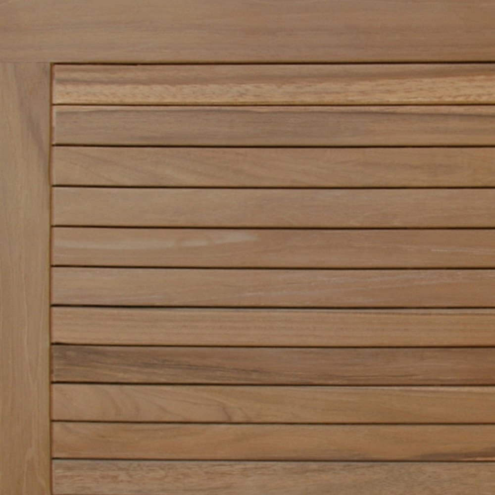 Natural Teak 39" Shower Mat  Warm Home View