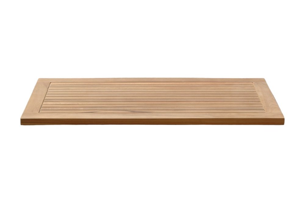 Natural Teak 39" Shower Mat  Warm Home View