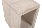 Three Piece Natural Solid Wood Distressed Sled Coffee And End Tables Set  Warm Home View