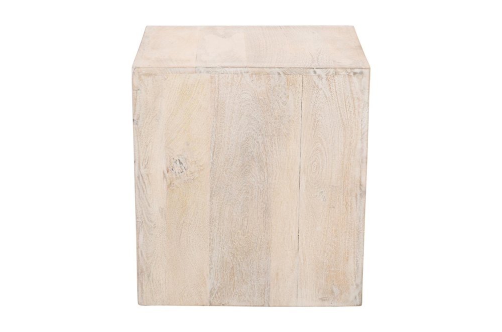 Three Piece Natural Solid Wood Distressed Sled Coffee And End Tables Set  Warm Home View