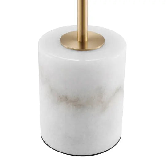 Anechdoche Gold and White Table Lamp  Warm Home View
